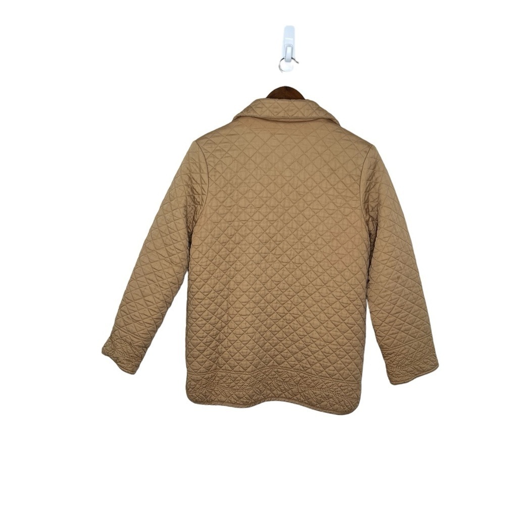 Denim & Co. Women’s Reversible Quilted Stitched Floral Jacket - Picture 6 of 13